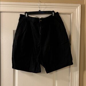 Farah Black Flat Front Men's Shorts